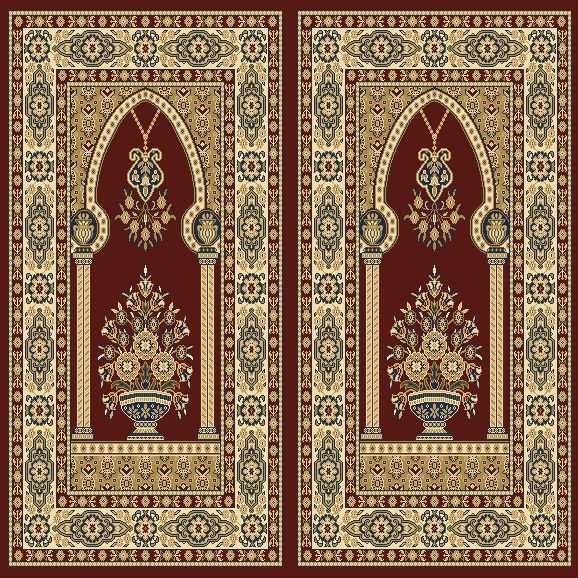 Myfloor Mihraplı Cami Halısı 1058RED