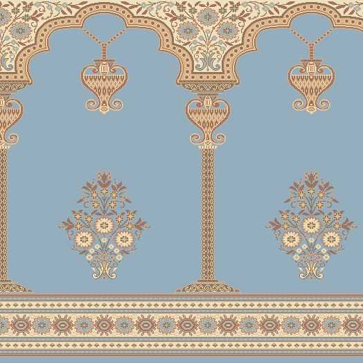 Myfloor Mihraplı Cami Halısı 1945BLUE
