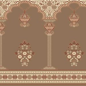 Myfloor Mihraplı Cami Halısı 1957BROWN