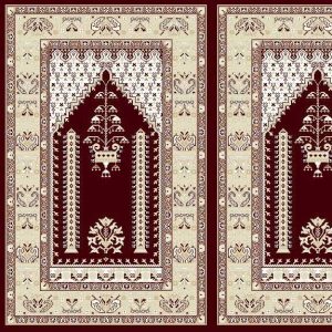 Myfloor Mihraplı Cami Halısı 4505BORDO