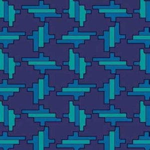 Samur SD (390) Mavi Desenli Otel Halısı